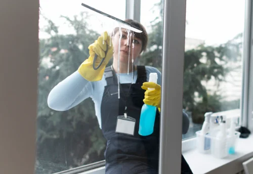 Nettoyage de vitres intérieures et extérieures à Saint-Gor